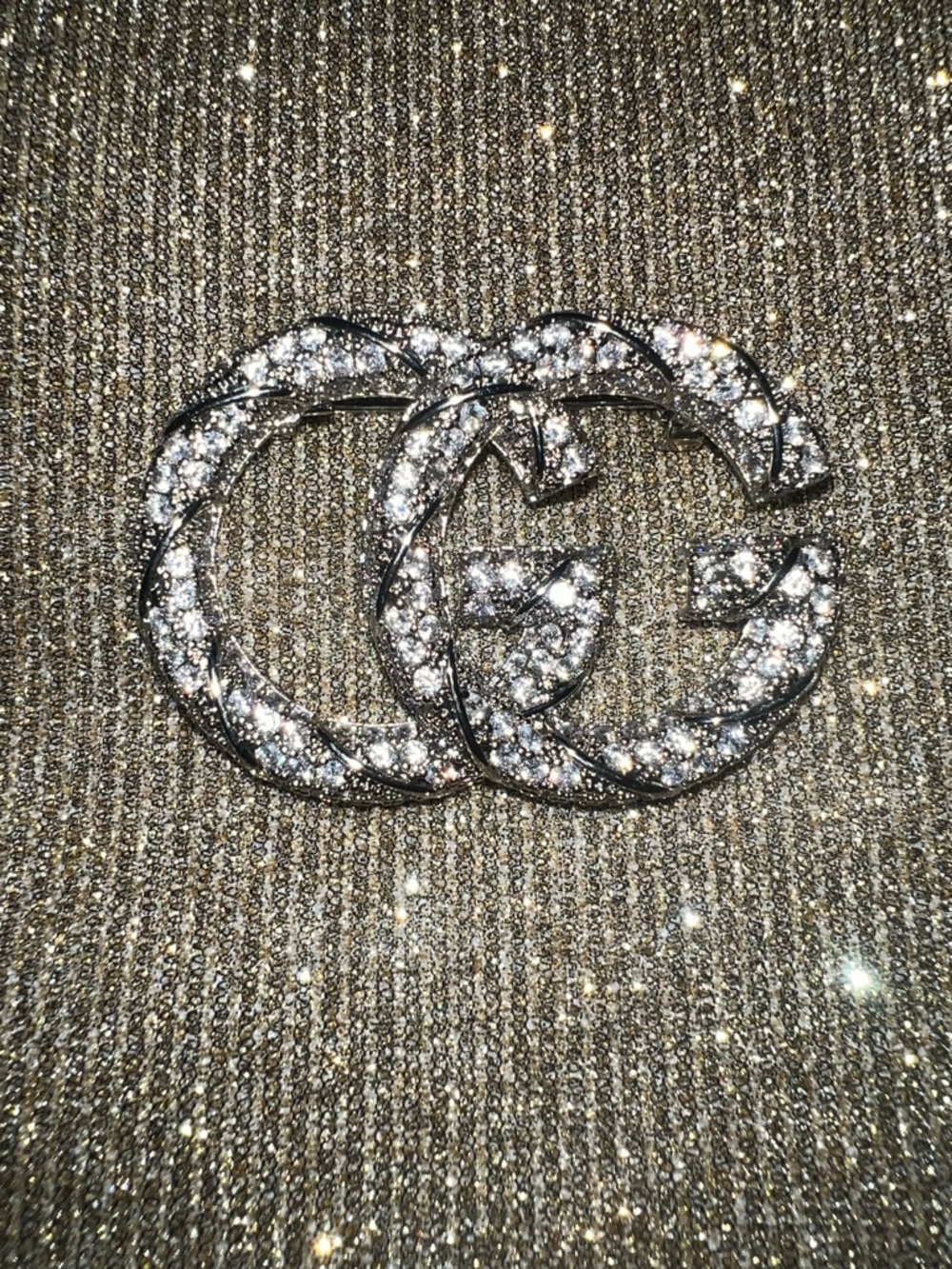 Stamped Fashion Brooch